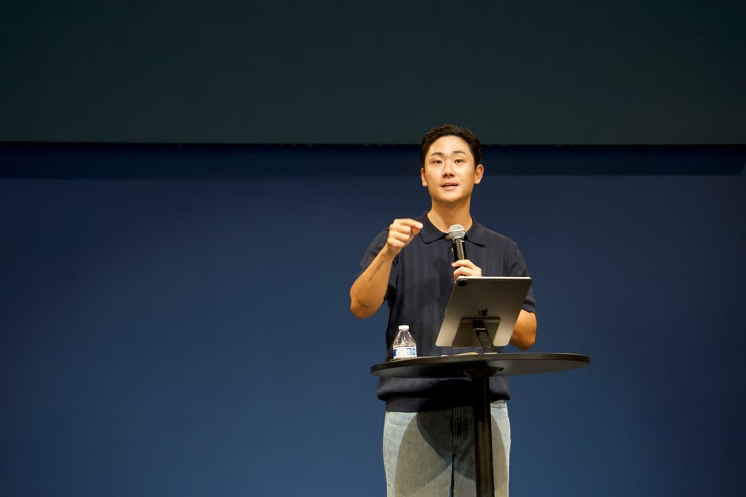 Pastor preaching at 1128 Ministry