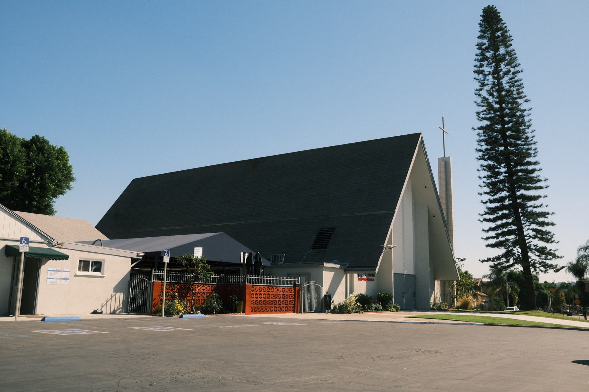 Church building exterior
